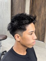 フイ 自由が丘(men's salon Hui)&nbsp;ハイトーンカラー/マッシュパーマ/アースカラー/men's/