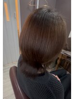 ヘアーアトリエ ラポルト(hair atelier la porte.) エイジング毛×酸性ストレート×トーンダウンカラー