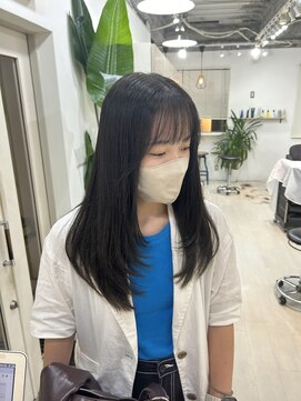 アイズ 横浜(IS) 【JUNKI指名】オリーブグレージュ/横浜/髪質改善