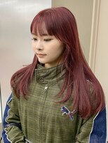 パークレーン アイス イヴェン(park lane ICI yeven)&nbsp;チェリーレッド/暖色カラー/ロングレイヤー