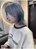アイスグレー/シルバーカラー/ペールブルー/ハイトーン/レイヤー