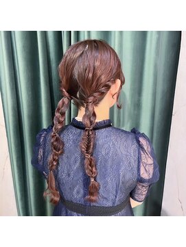 ツインテールアレンジ