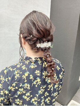 ファム 楽々園店(femme) 編みおろしスタイル☆