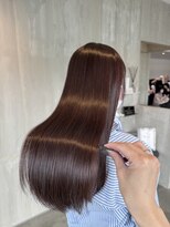 トテ(tote.)&nbsp;水素ケアカラー艶髪ラベンダー髪質改善トリートメント