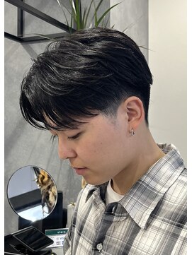 ネクストフォーヘアー(NEXT for hair) フェザーパーマ　メンズ　ショートカット　清潔感