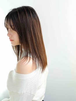 アステリア(asteria)の写真/髪の悩みは人それぞれ。当店ではダメージレスにこだわった薬剤を使用！ナチュラルで柔らかな仕上がりに感動