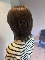 コンフィー(comfy)&nbsp;【comfy 佐藤】外はね　アッシュカラー【草加/谷塚美容室】