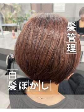 バオム バイレオネ 坂戸店(BAUM by.Leone) 白髪ぼかし