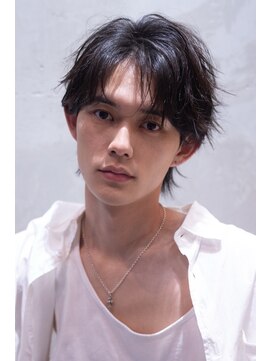 ケアリー 練馬(Carelly) デザインカラー/レイヤーカット/ウェットヘア/オリーブベージュ