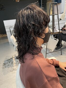 バロック(BAROQUE) 【内藤忍】ウルフスパイラルパーマ