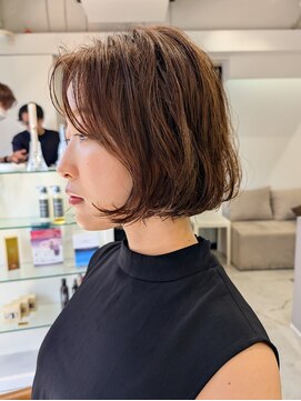 メモリーズ 銀座(Memories) ナチュラルパーマボブ