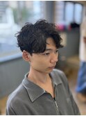 メンズ/眉毛/パーマ/ツイストスパイラル/ニュアンスパーマ
