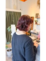 トイズファクトリー(Toys Factory)&nbsp;ボブパーマ×ピンクカラー