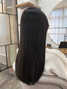 シアアルン 新小岩店(SHEER alun) dark brown color