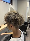 ハイライト×スパイラルパーマ
