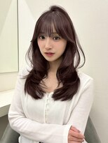 アイトーキョーエス 渋谷(AI TOKYO S) ミディアムレイヤー/ラベンダーブラウン/渋谷/レイヤーカット