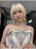 @eri_sand_ レイヤーボブ/インナーカラー/大阪梅田