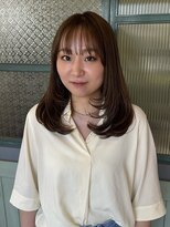 リトルガーデン(Little Garden) ミディアムレイヤー 透明感カラー ベージュ