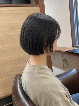 ヘアーメイク トレコローリ(hair make trecolori) 【trecolori 津田沼】ショートボブ