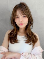 ロンドエニカ 大宮(Lond enika)&nbsp;ワンホンレイヤー/前髪カタログ/顔周りカット/大宮★