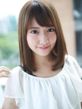 アグ ヘアー ルクア 福岡大橋店(Agu hair lucua) ☆主張し過ぎない!!ミディアムスタイル☆