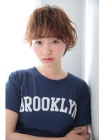 テトラ バイ ネオリーブ 横浜西口店(tetra by neolive)&nbsp;くしゃっとルーズパーマ☆ショートボブ 小顔