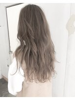 ヘアーアンドアトリエ マール(Hair&Atelier Marl)&nbsp;【Marl】アッシュグレージュカラーの外国人風ロング♪