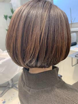 テトヘアー(teto hair) エアリーボブ、フレンチボブ、大人かわいい、ハイライト