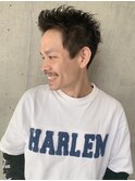 アップバング 1分スタイリング ビジネスヘア