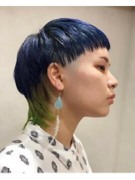 ヘア アスク hair ask マッシュウルフ