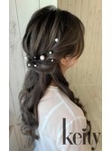ナチュラルハーフアップ【TEL予約でお得】¥2300→¥2100