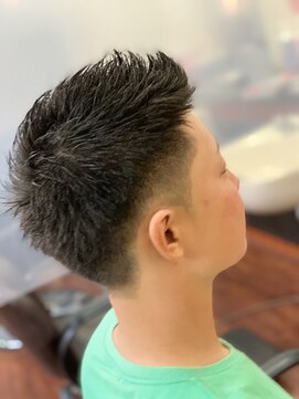 メンズ美容室 タカミ 刈り上げジェットモヒカン