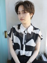 バース(BIRTH) 天神【BIRTH】前髪なしショート×マロンベージュ 2