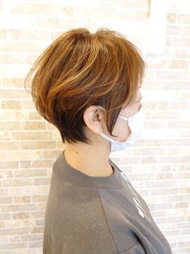 ミエル(miel) 【hair design miel】大人ショート