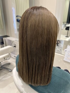 アヴァンス 深井店(AVANCE.) 暗めベージュ×髪質改善トリートメント