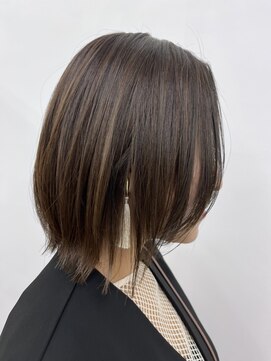 レオ 幸手(Leo) 20代30代40代大人可愛い髪質改善カラー艶感ストレート透明感