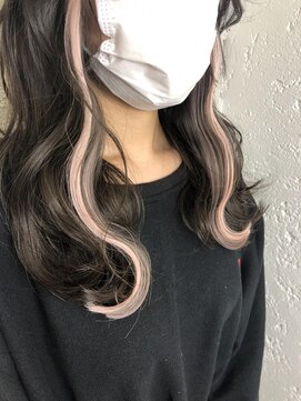 プライズ アイリス 池袋東口店(prize Iris) イヤリングカラー/インナーカラー/エクステ/グレー