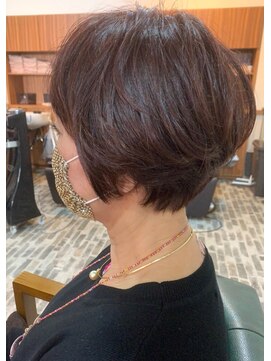 ビーチ ヘア メイク 綱島店(BEACH hair make) 大人ショートボブ