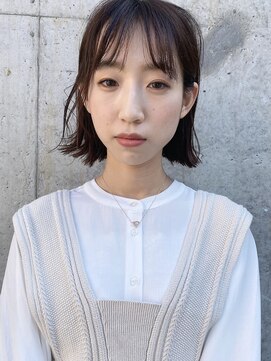 モリオ フロム ロンドン 大宮2号店(morio from London) 【なかじま ひびき】切りっぱなし外ハネボブ