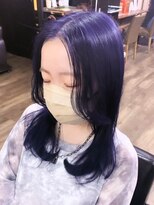 バロンビューティー(BARON Beauty) 韓国レイヤーロング/顔周り前髪カット/グレージュカラー