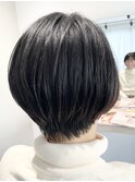マッシュショート/丸みショート/レイヤーボブ/ショートカット