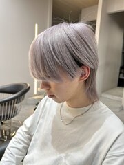 韓国/ 前髪/顔まわり/ブリーチ/ダブルカラー/レイヤーカット