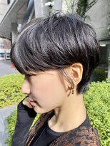 ハルキ ミナト ジャパン オオサカ(HARUKI MINATO japan OSAKA)&nbsp;40代50代60代ワンカール小顔補正立体カットナチュラルブラウン