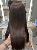 【美髪うる艶髪ココアブラウン】
