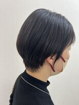 アールモンドヘア新世界 【北見】#ショートボブ#ショート#ショートヘア