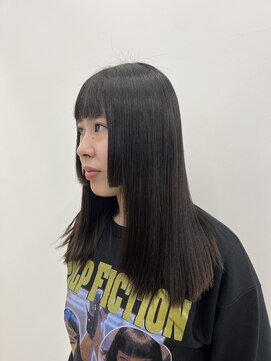 ビーヒアナウ N゜03 金沢駅西店(BE HERE NOW) 【セミロング/姫カット#オン眉/髪質改善トリートメント】