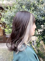 ココカラヘアー ニコ(cococara hair nico) インナーカラー/ホワイト/シルバー/ブリーチ/デザインカラー