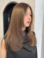 サイン 渋谷(SIGN) ザクザクレイヤーカット巻き方簡単ミディアムロング韓国渋谷