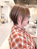 シシ 大宮(She 2.) ショートボブマッシショート/前髪/イメチェン/グレージュカラー