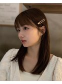 顔周りレイヤーボブで垢抜け小顔カット/前髪あり前髪なし/恵比寿